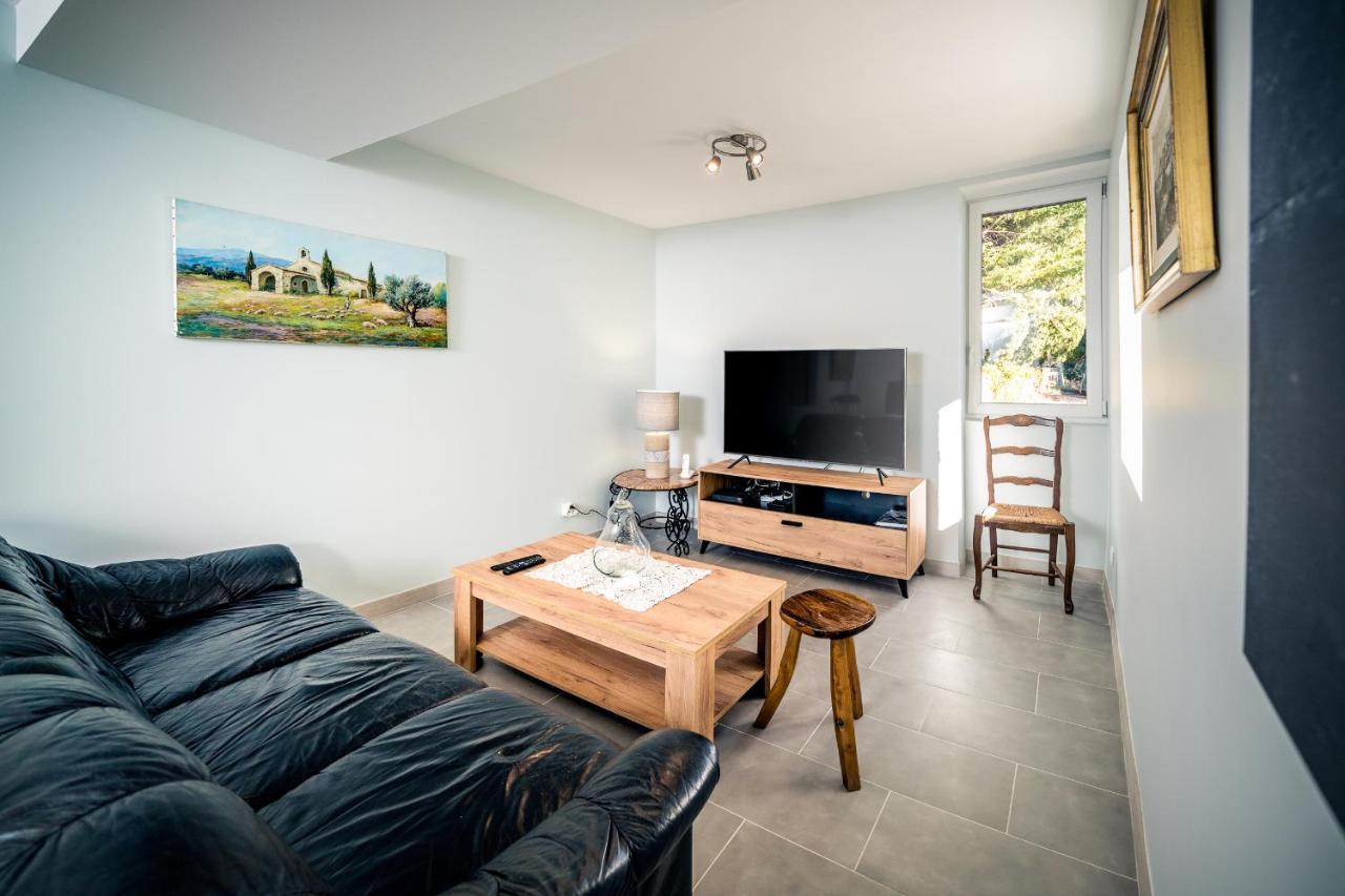 Villa Mas Provencal climatisé avec vue sur le Mont Ventoux à Vaison-la-Romaine Extérieur photo